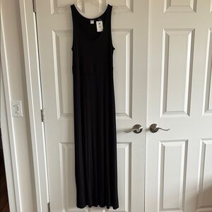 Old Navy Black Maxi Dress